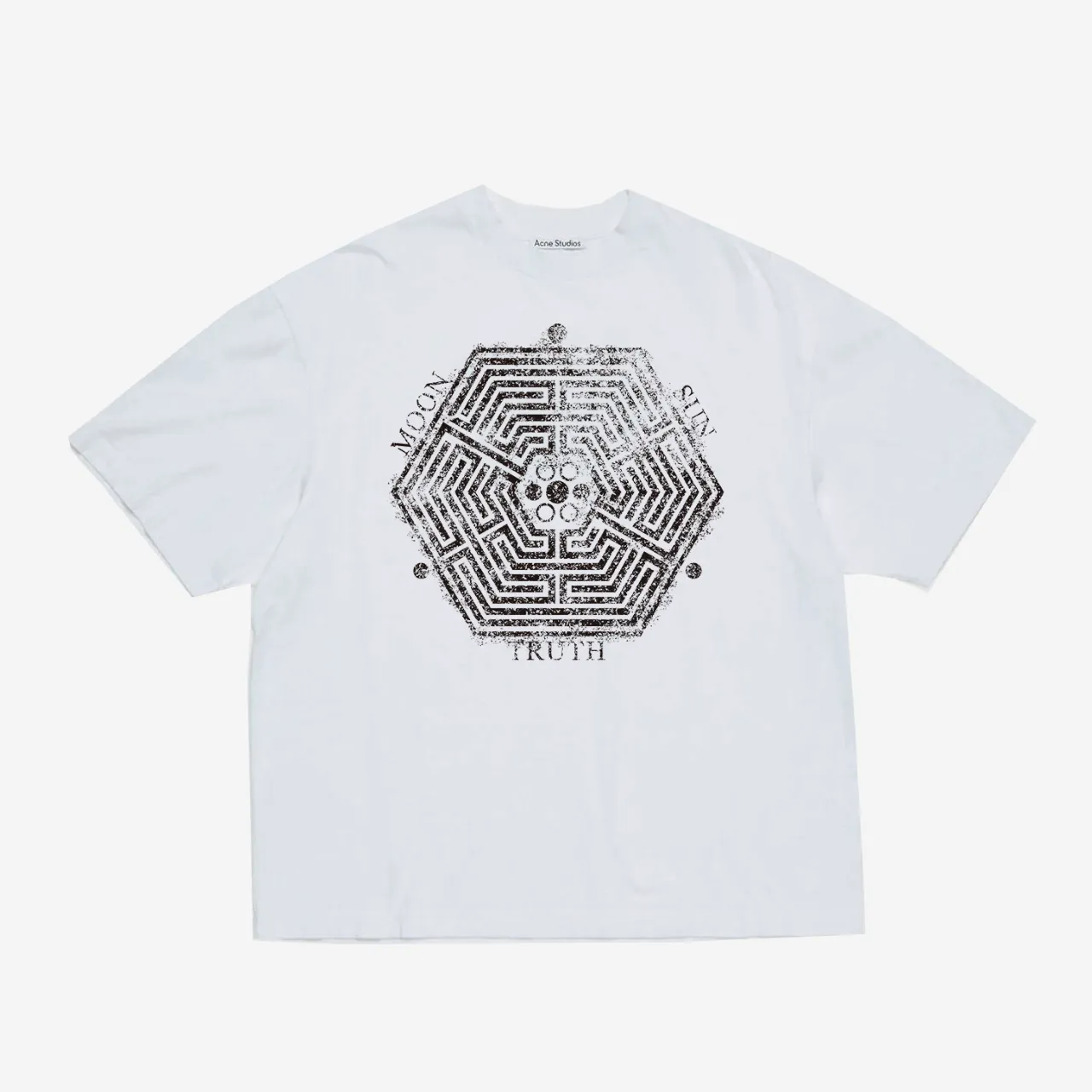 Acne Studios T G Breathable White Black Size XS S M L (30)